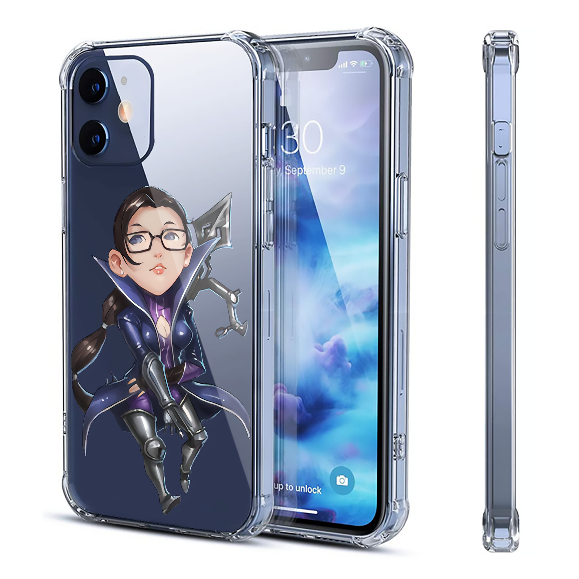（画像用） リーグ・オブ・レジェンド League of Legends LOL 【iPhone 12シリーズ対応】透明スマホケース（クリアソフトケース）